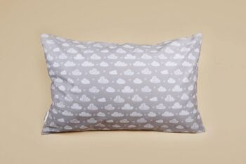 Taie d'Oreiller - Nuage Gris - Petit (40 x 60cm) - pas de personnalisation