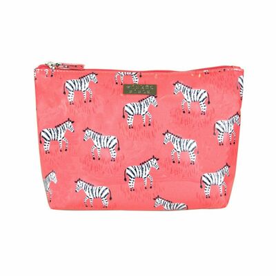 Bolso Zany Zebra Mediano Suave Bolso de línea A Neceser