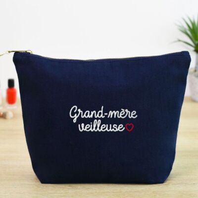 Trousse Grand-mère veilleuse (brodé)