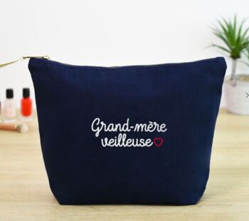 Trousse Grand-mère veilleuse (brodé)