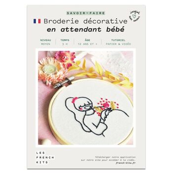 Kit Broderie Femme Enceinte 2