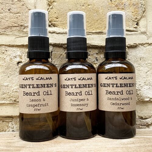 Beard Oil - Juniper & Rosemary