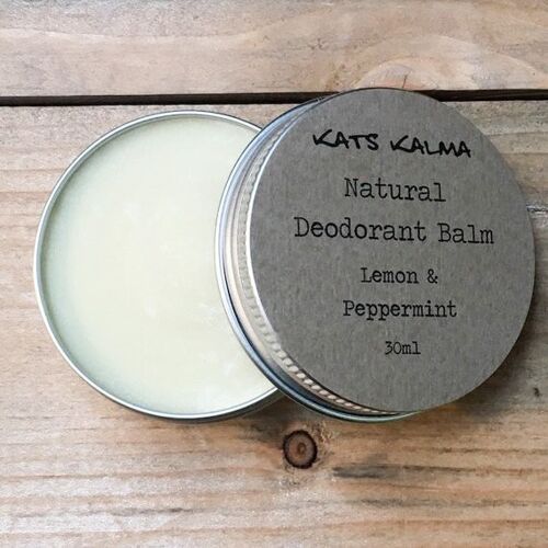 Deodorant Balm with Lemon and Peppermint