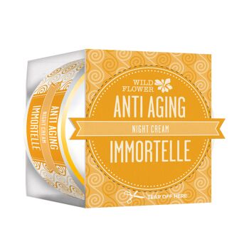 Crème Visage Nuit Anti-Âge Immortelle 30 ml 1