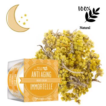 Crème Visage Nuit Anti-Âge Immortelle 30 ml 2