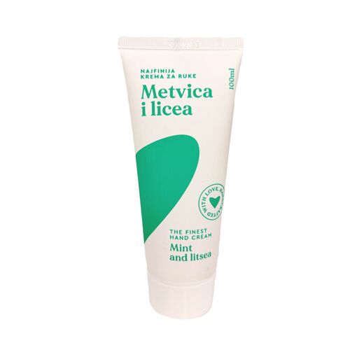 Hand Cream with Mint and Litsea Oil 100ml