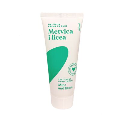 Crema de Manos con Menta y Aceite de Litsea 100ml