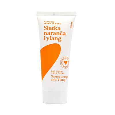Hand Cream with Sweet Orange and Ylang Oil 100ml