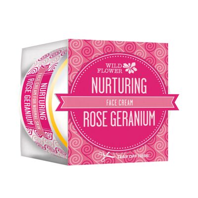 Crema Facial Nutritiva Rosa Geranio 30ml