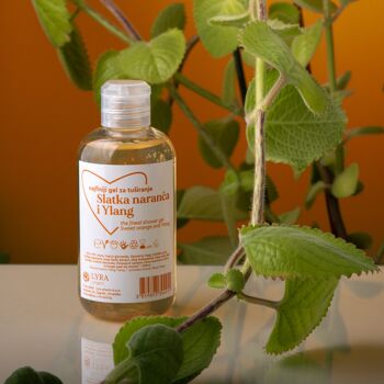 Gel Douche aux huiles essentielles d'Orange Douce et d'Ylang-Ylang 200 ml 3
