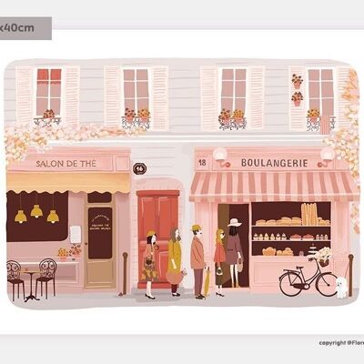 Affiche 30x40cm - La Boulangerie