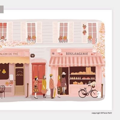 Affiche 30x40cm - La Boulangerie