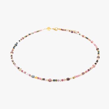 Collier Paloma en pierres Tourmaline 1