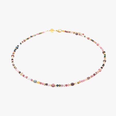 Paloma necklace in Tourmaline stones