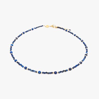 Paloma necklace in Lapis lazuli stones