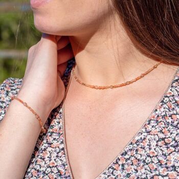 Collier Paloma en pierres de Soleil 5