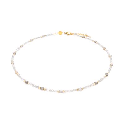 Collana Paloma in pietre Labradorite