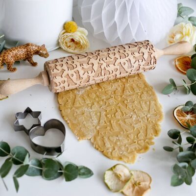 Pet Love Embossing Rolling Pin