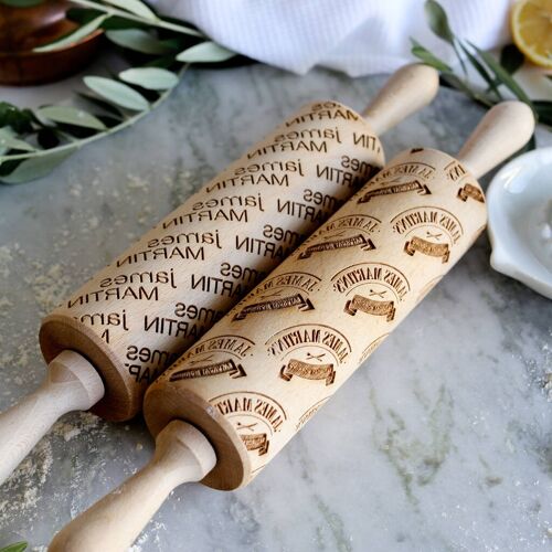 Custom Logo Rolling Pin