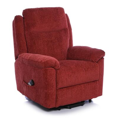 The Evesham - Dual Motor Riser Recliner Electric Mobility Lifting Chair Terracotta - Clearance