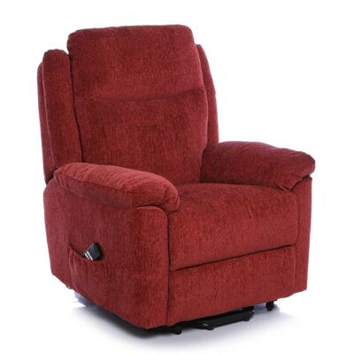 The Evesham - Dual Motor Riser Recliner Electric Mobility Lifting Chair Terracotta - Clearance