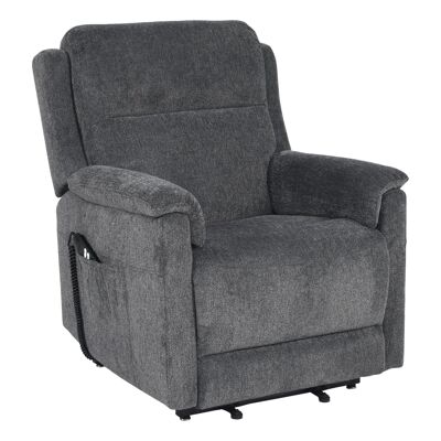 The Ilminster - Dual Motor Riser Recliner Mobility Chair in Nickel Fabric