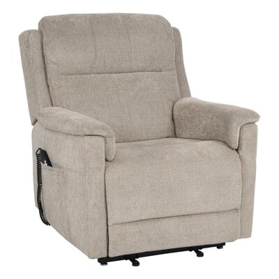The Ilminster - Dual Motor Riser Recliner Mobility Chair in Biscuit Fabric
