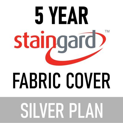 5 Year Stain & Accidental Damage Cover - Fabric - Silver