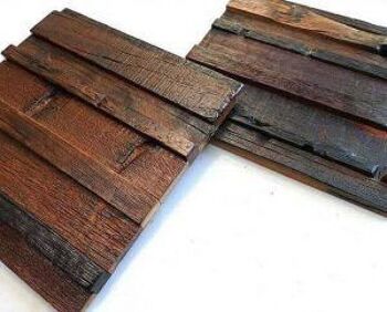 Carreaux muraux en bois récupéré, style vintage 21 / WMV21 1