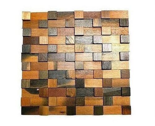 3D Wood Tiles, Mosaic Tiles, Vintage Style 9 / WMV9