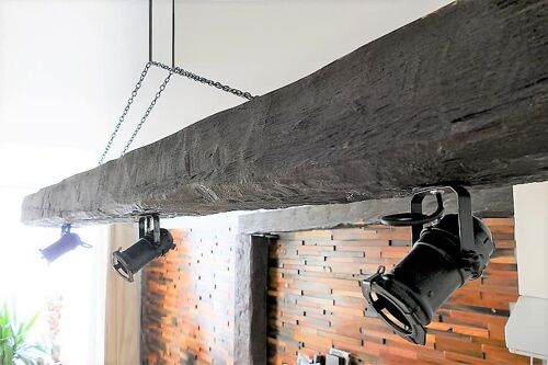 Suspended Wood Beam lights, Hanging, Ceiling lights / LPUB3