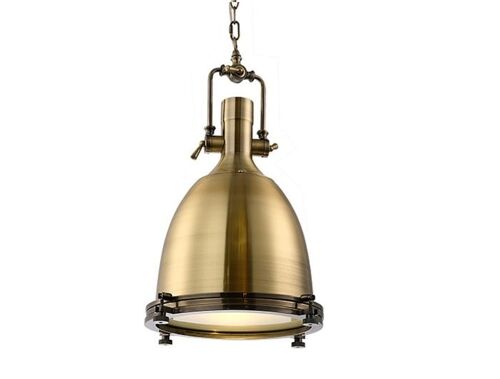 Steel Pendant Light, Decorative Industrial Light / LMG-4