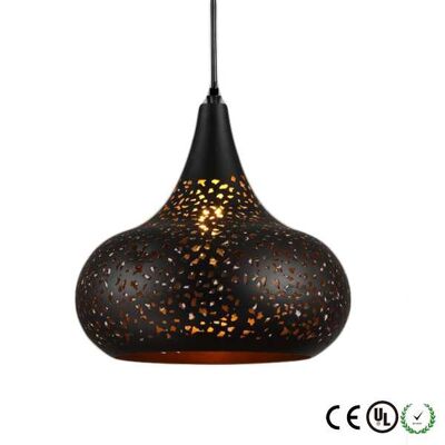 Metal Pendant Light, Moroccan Pear Pendant / LMM7-1