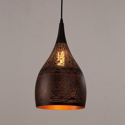 Lampada a sospensione decorativa in metallo in stile marocchino / LMM2