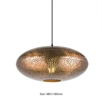 Decorative Moroccan Sphere Pendant Light / LMM4