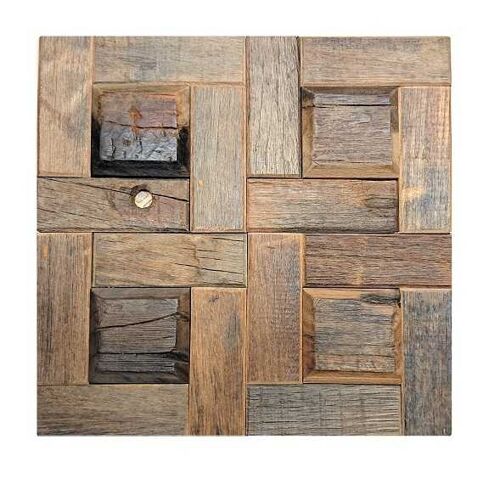 Reclaimed Wall Tiles, Wall Covering Panels, Style 4 / WMR4