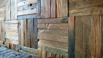 Carreaux de bois de parquet, carreaux rustiques, style rustique 3 / WMR3 3