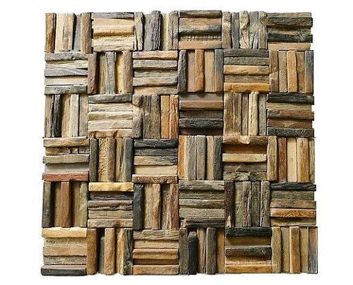 Rustic Wooden Tiles, Wooden Wall Tiles, Style 11 / WMR11