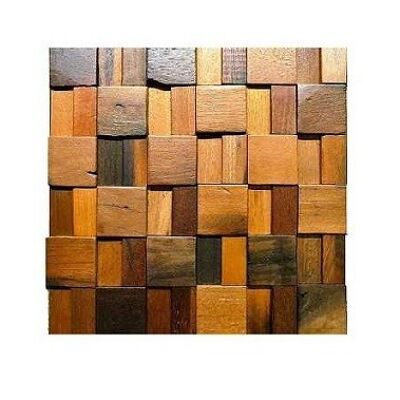 Paneles decorativos de pared, Baldosas de madera, Estilo vintage 12 / WMV12