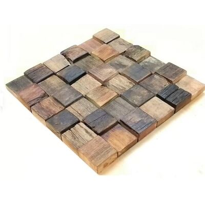 Old Wood Tiles, Reclaimed Panels, Rustic Style 18 / WMR18
