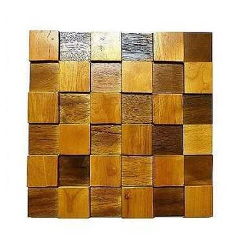 Wooden Wall Tiles, 3D Mosaic, Vintage Style 2-A / WMV2-A