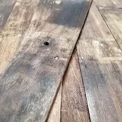Dalles de bois récupéré, panneaux de bois massif / Slab1R