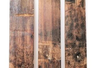 Dalles de bois récupéré, panneaux de bois massif / Slab1R 2