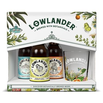 Lowlander Sans Alcool 3 + Verre Pack