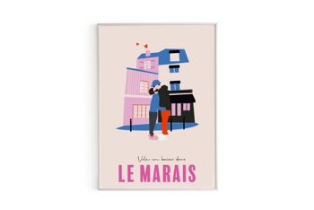 Affiche Le Marais