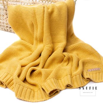 Couverture bébé | TRICOT | Oker 1