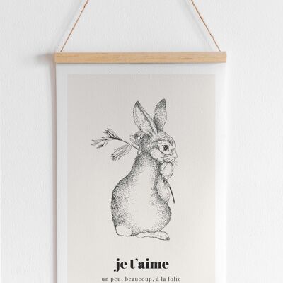 Affiche Je t'aime