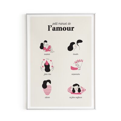 Póster El pequeño manual del amor