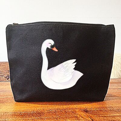 Swan Organic Cosmetic Bag