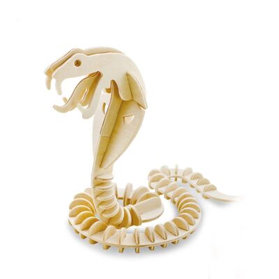 3D Wooden Puzzle - JP210 Snake